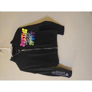 Justice Girls' Sport Zip-Up Jacket crop